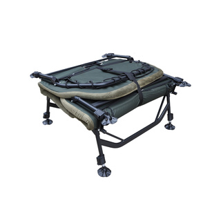 B.Richi Big Dreamliner Pro 8 Bein Karpfenliege Angelliege Bedchair Campingliege