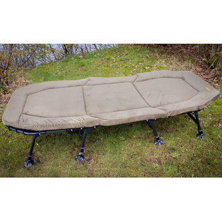 B.Richi Big Dreamliner Pro 8 Bein Karpfenliege Angelliege Bedchair Campingliege