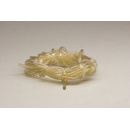 PVC Tube 2m / 1,0 x 2,0mm Transparent Sand