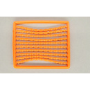 Boilie Stopper Doppelkegel 200 St�ck Soft Orange/orange