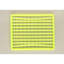 Boilie Stopper Doppelkegel 200 St�ck Hart Gelb/yellow
