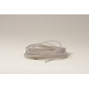 Silicone Tube 2m 0,8 x 1,8mm - Transparent Muddy