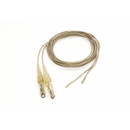 Leadcore Safety Clip Ready System / 2 Stck 60cm  - Sand