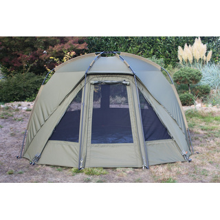 NEW - Big Deal - Quickblock Pro II Quick Up Zelt 1 1/2 Man Bivvy Angelzelt + Winterskin im Set