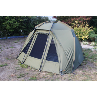 NEW - Big Deal - Quickblock Pro II Quick Up Zelt 1 1/2 Man Bivvy Angelzelt + Winterskin im Set