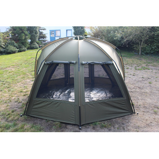 NEW - Big Deal - Quickblock Pro II Quick Up Zelt 1 1/2 Man Bivvy Angelzelt + Winterskin im Set