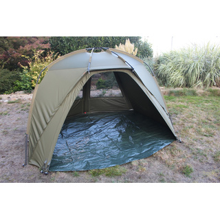NEW - Big Deal - Quickblock Pro II Quick Up Zelt 1 1/2 Man Bivvy Angelzelt + Winterskin im Set